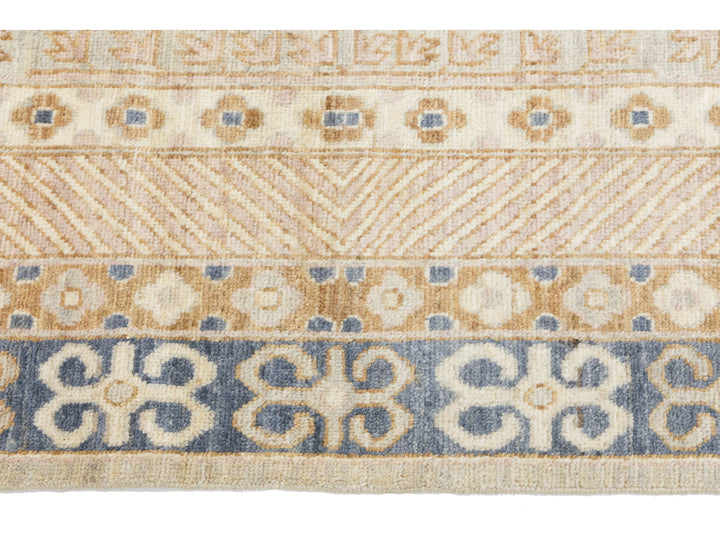 Modern Khotan Wool Rug 9 X 12