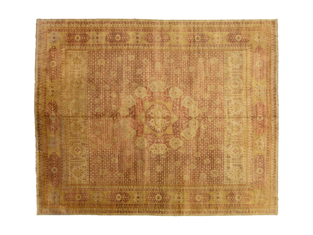 Transitional Oushak Wool Rug 12 X 15