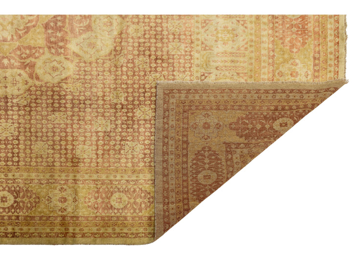 Transitional Oushak Wool Rug 12 X 15