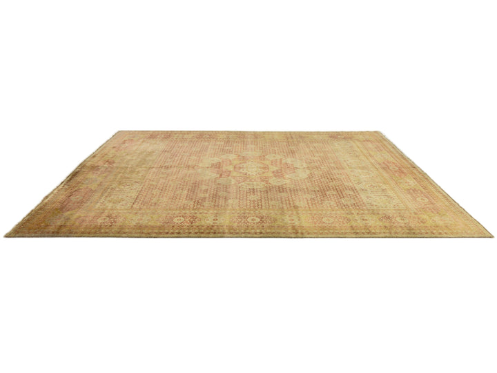 Transitional Oushak Wool Rug 12 X 15