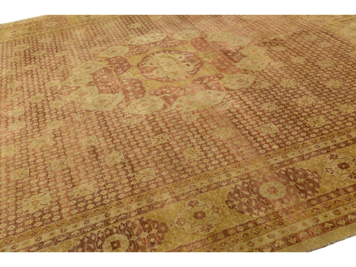 Transitional Oushak Wool Rug 12 X 15