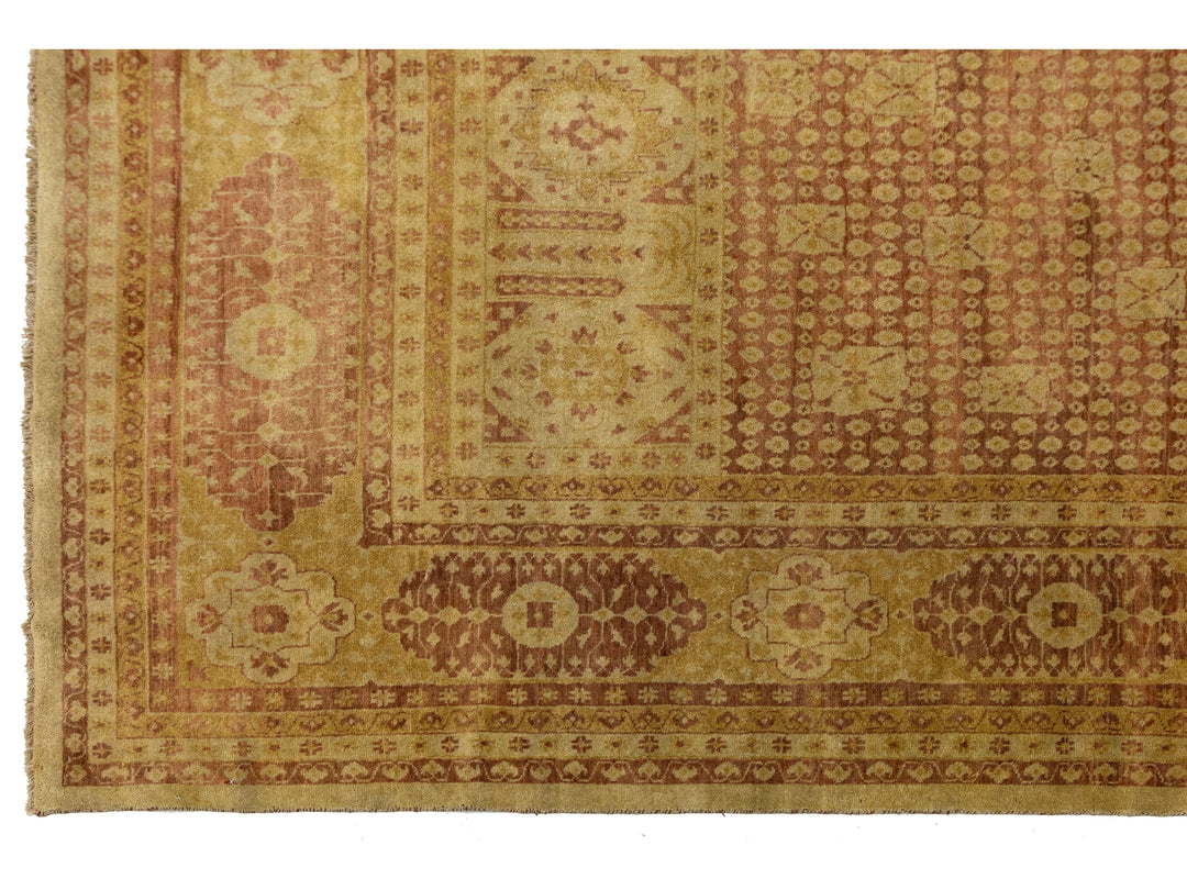 Transitional Oushak Wool Rug 12 X 15