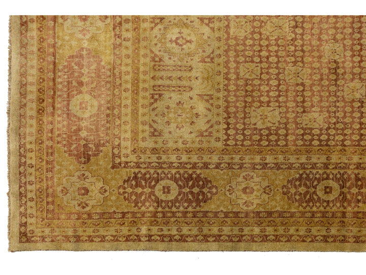 Transitional Oushak Wool Rug 12 X 15
