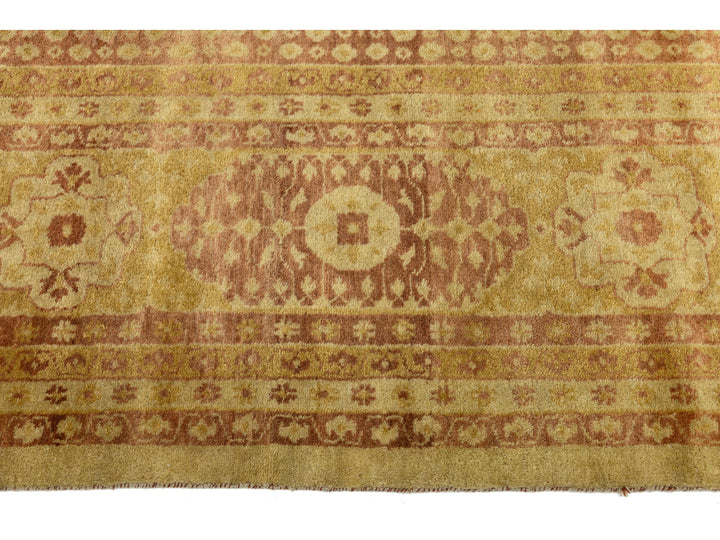 Transitional Oushak Wool Rug 12 X 15