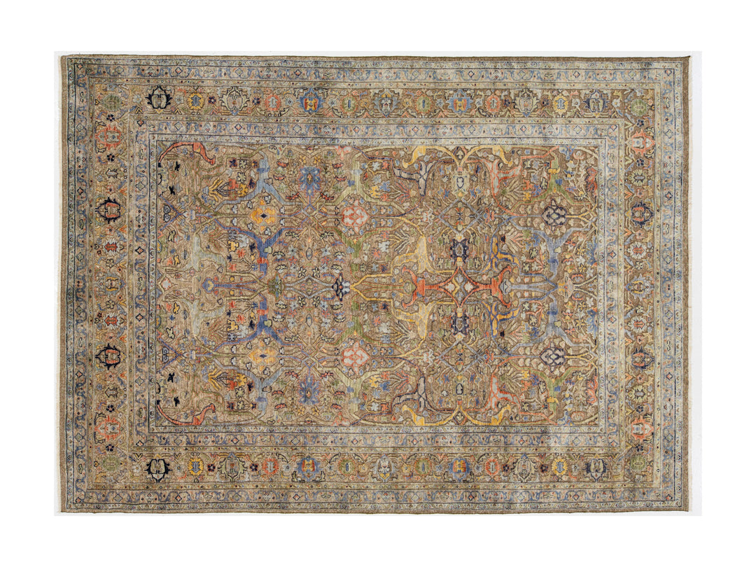 Modern Bidjar Wool Rug 9 X 12