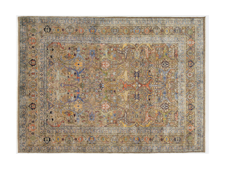 Modern Bidjar Wool Rug 9 X 12
