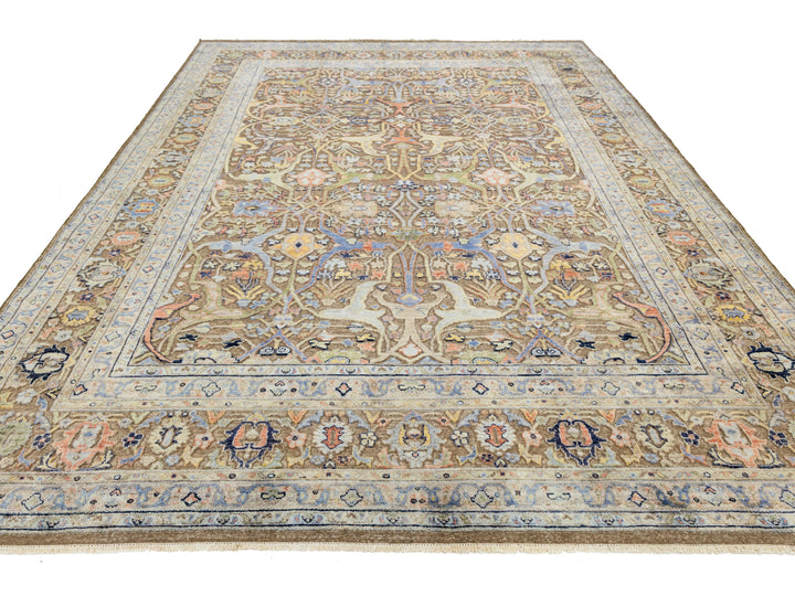 Modern Bidjar Wool Rug 9 X 12