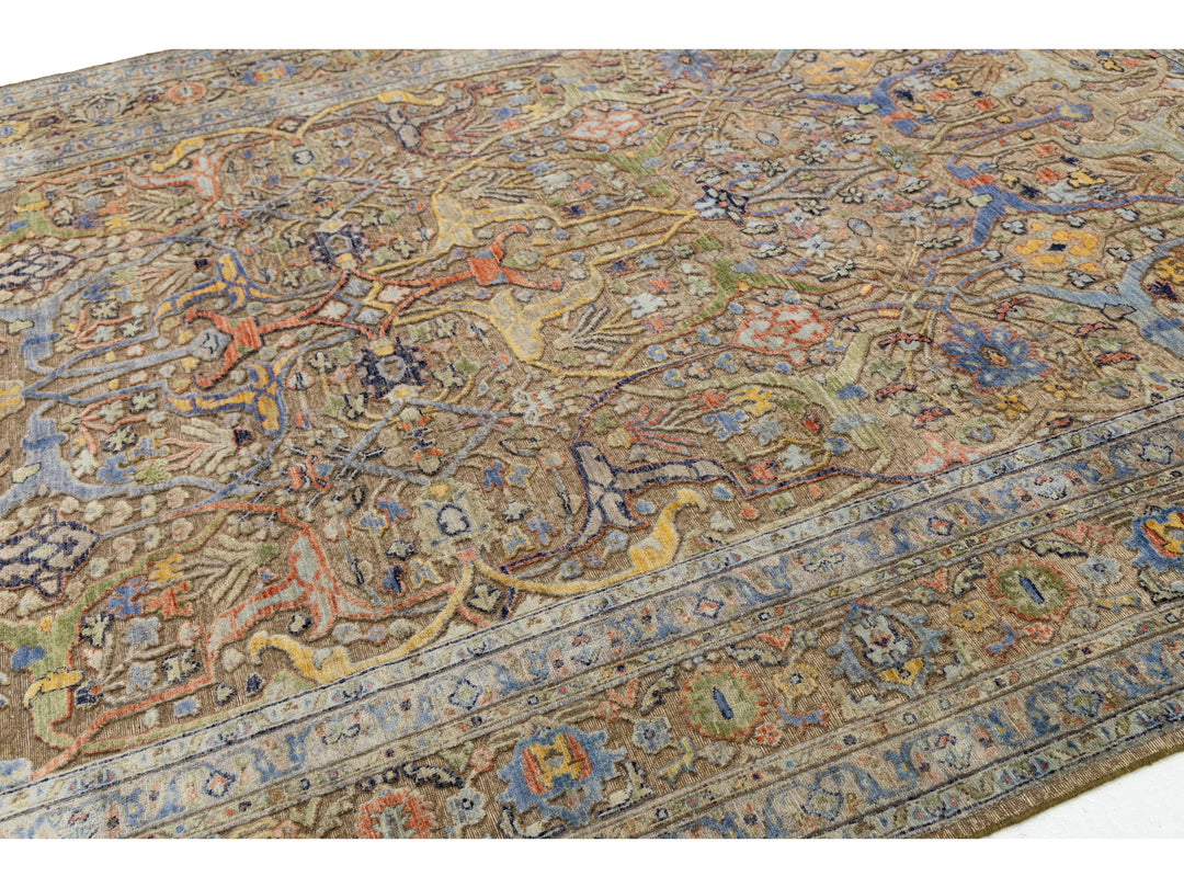 Modern Bidjar Wool Rug 9 X 12