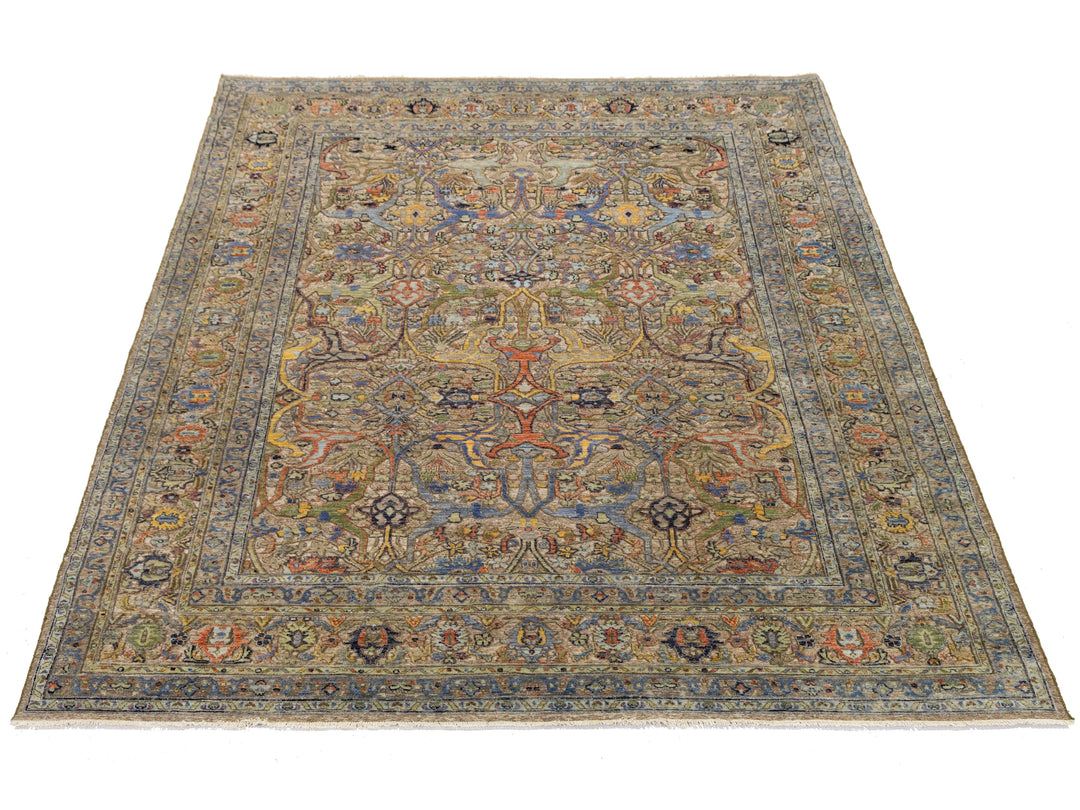 Modern Bidjar Wool Rug 9 X 12