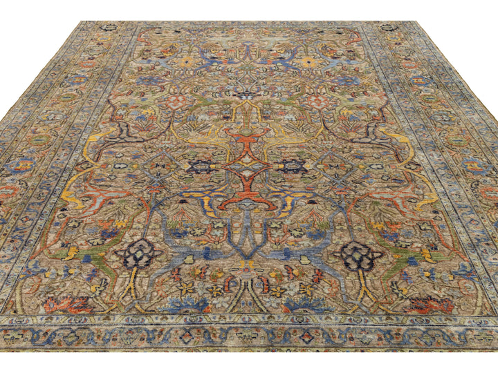 Modern Bidjar Wool Rug 9 X 12