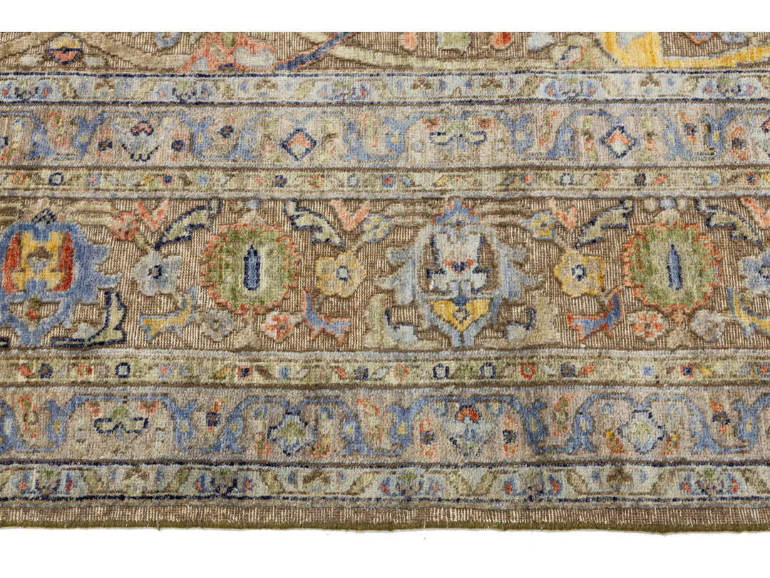 Modern Bidjar Wool Rug 9 X 12