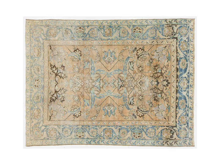 Antique Malayer Wool Rug 7 X 9