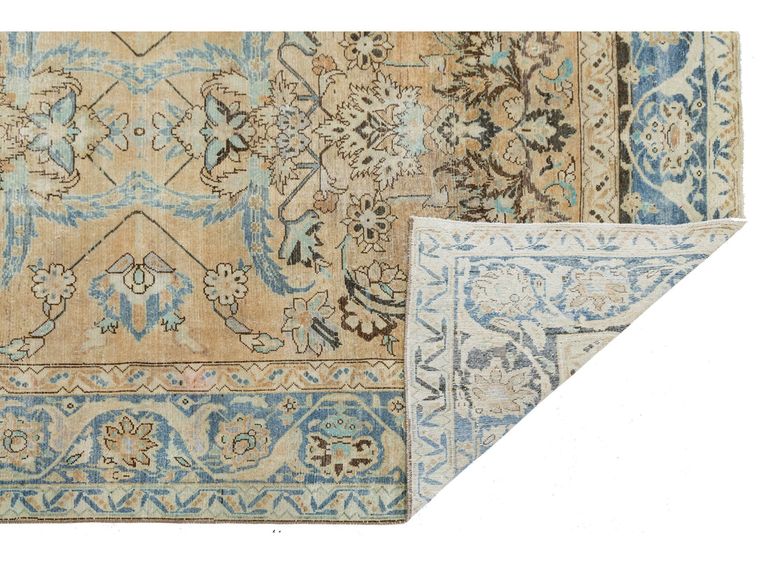 Antique Malayer Wool Rug 7 X 9