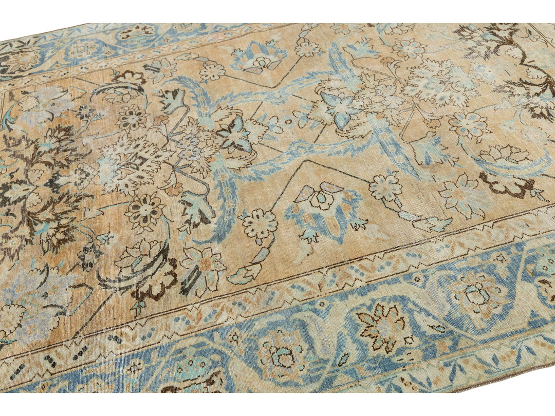 Antique Malayer Wool Rug 7 X 9