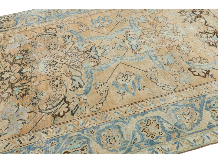 Antique Malayer Wool Rug 7 X 9