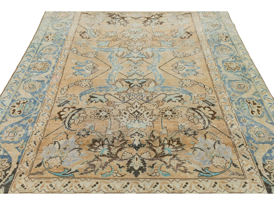 Antique Malayer Wool Rug 7 X 9