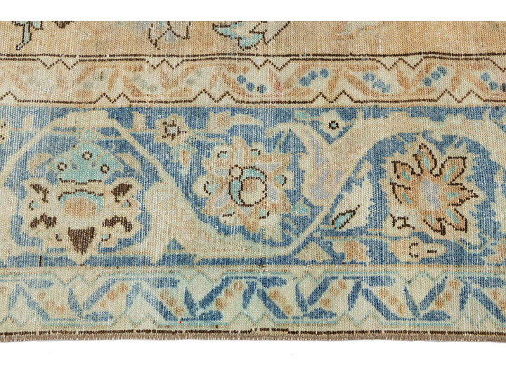 Antique Malayer Wool Rug 7 X 9