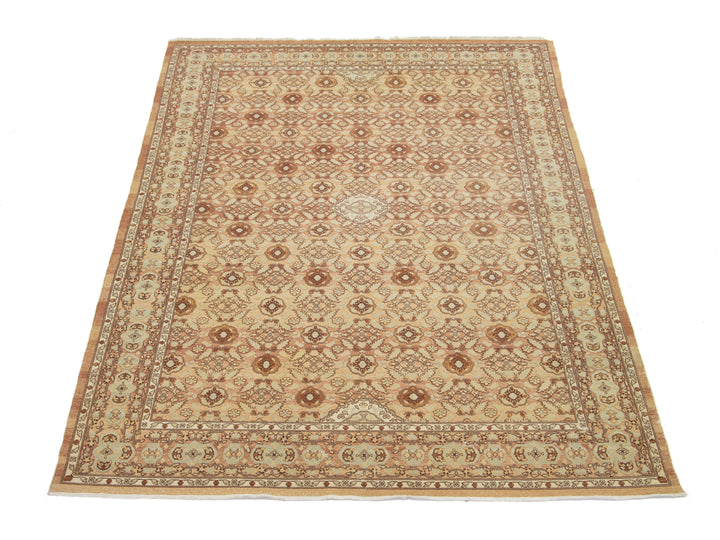 Vintage Agra Wool Rug 10 X 14