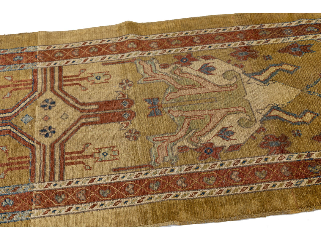 Vintage Bakshaish Wool Runner 3 X 9