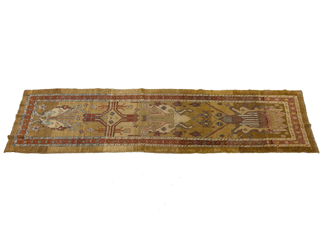 Vintage Bakshaish Wool Runner 3 X 9