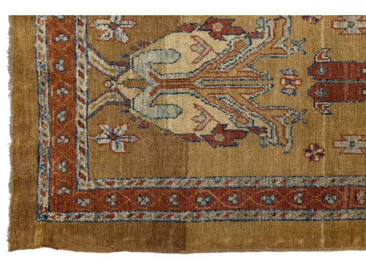 Vintage Bakshaish Wool Runner 3 X 9