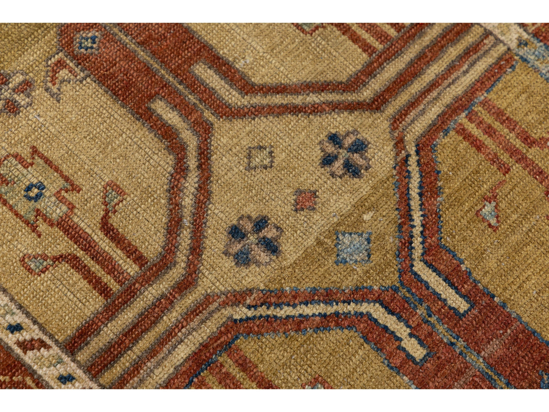 Vintage Bakshaish Wool Runner 3 X 9