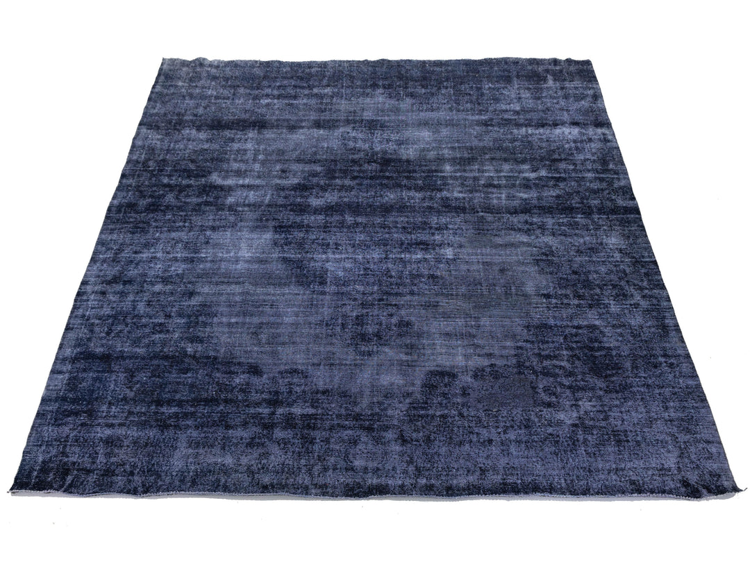 Vintage Overdyed Wool Rug 11 X 15