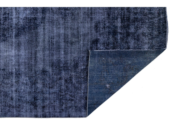 Vintage Overdyed Wool Rug 11 X 15