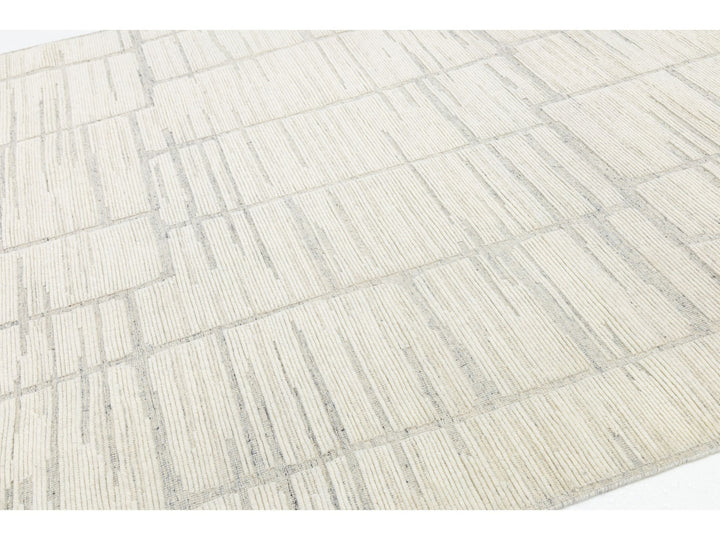 Modern Moroccan Wool Rug 8 X 10