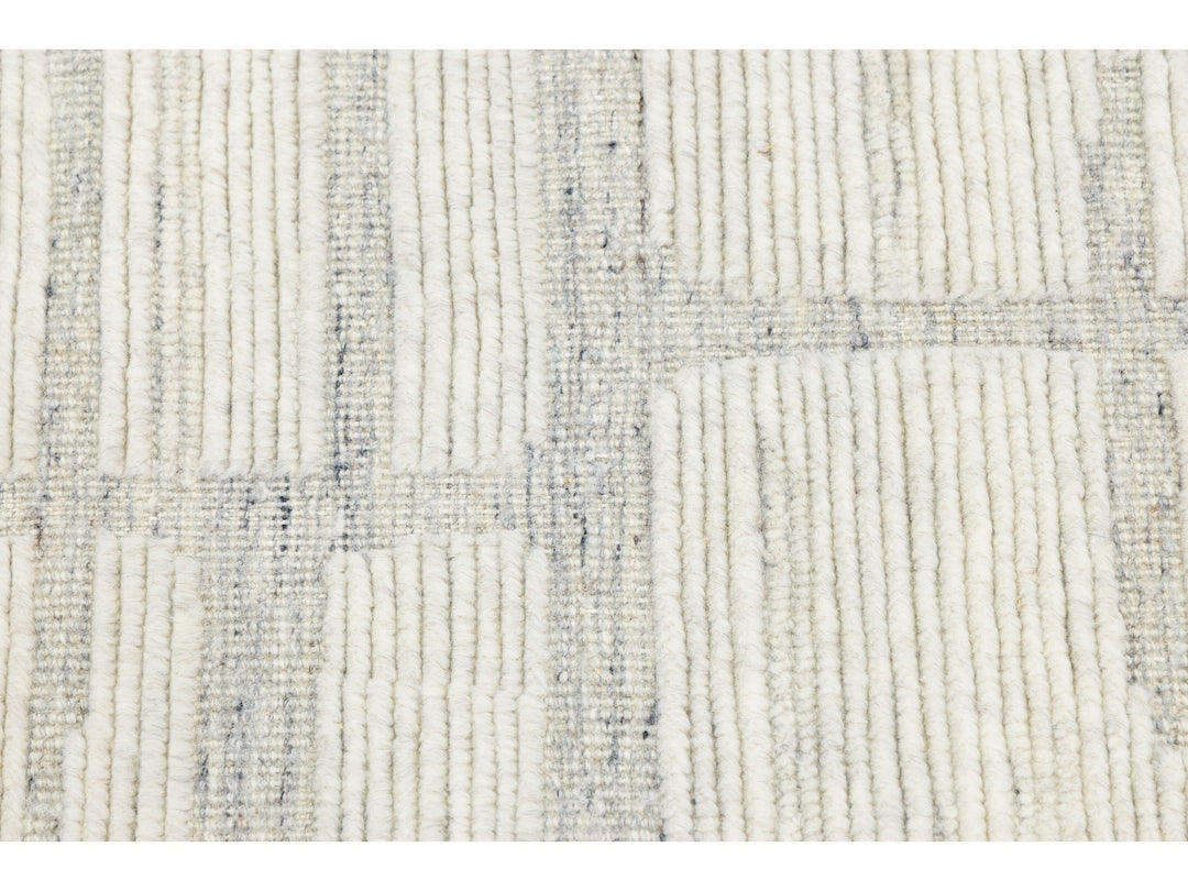 Modern Moroccan Wool Rug 8 X 10