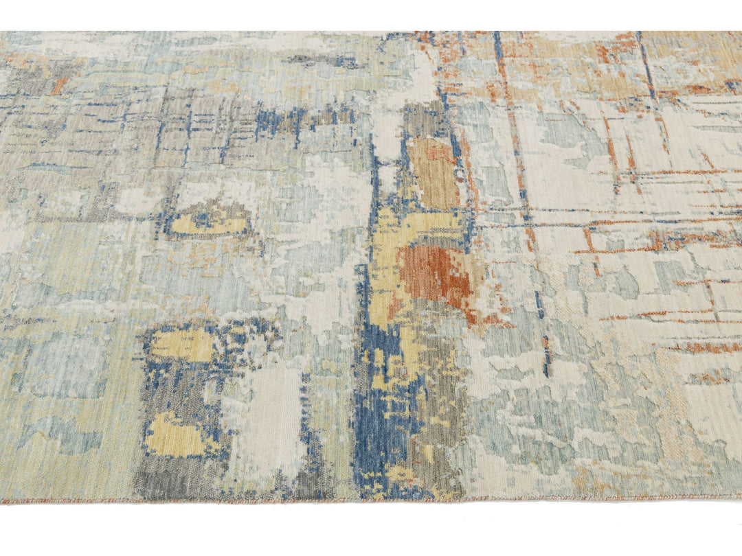 Modern Wool Rug 8 X 10