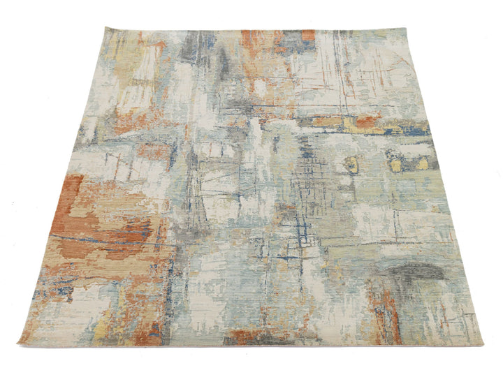 Modern Wool Rug 8 X 10