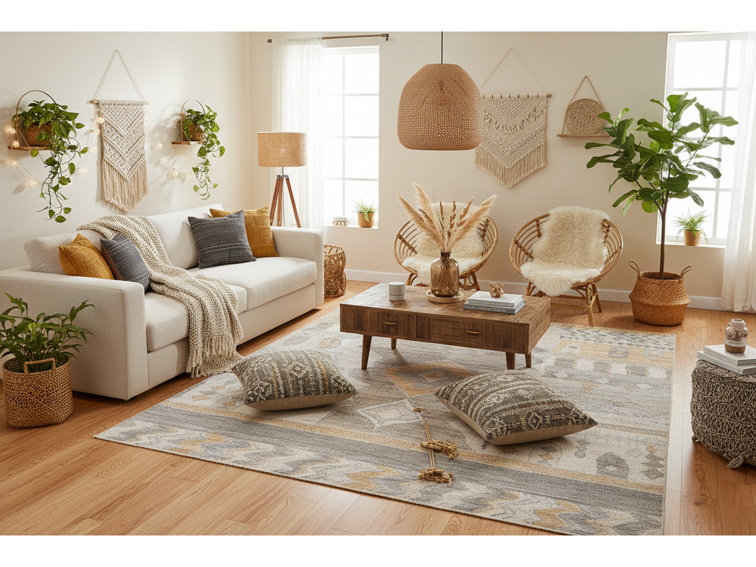 Modern Moroccan Wool Rug 8 X 10