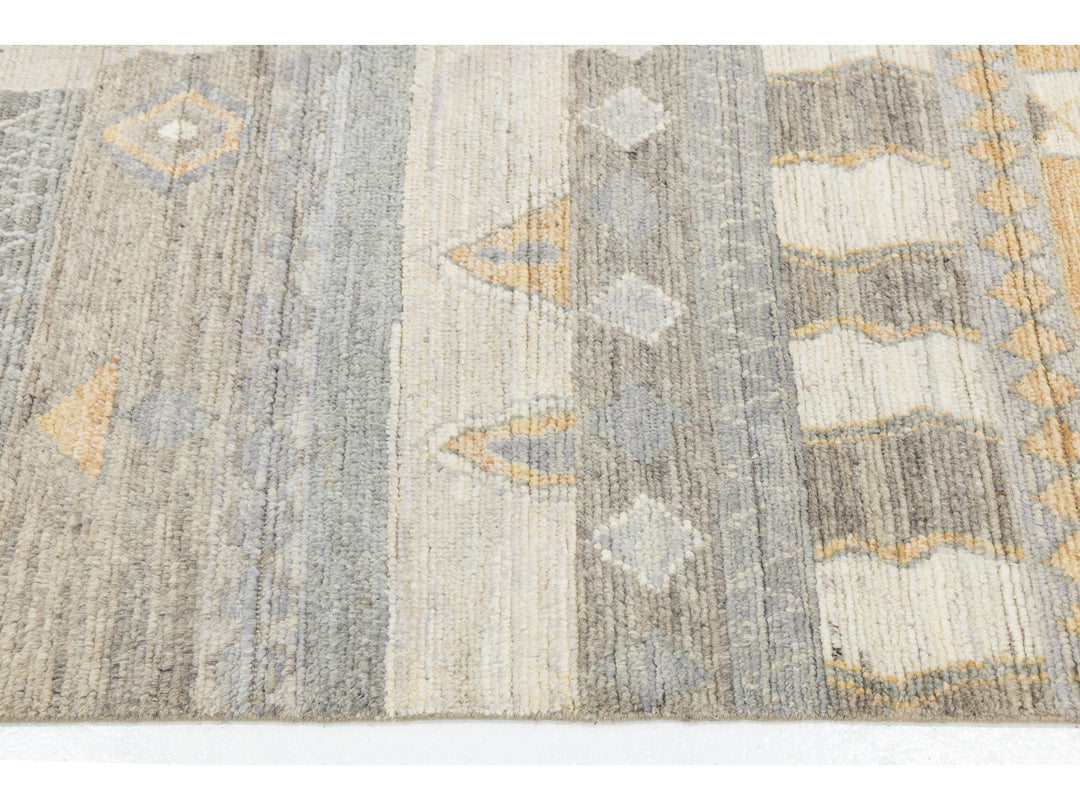 Modern Moroccan Wool Rug 8 X 10
