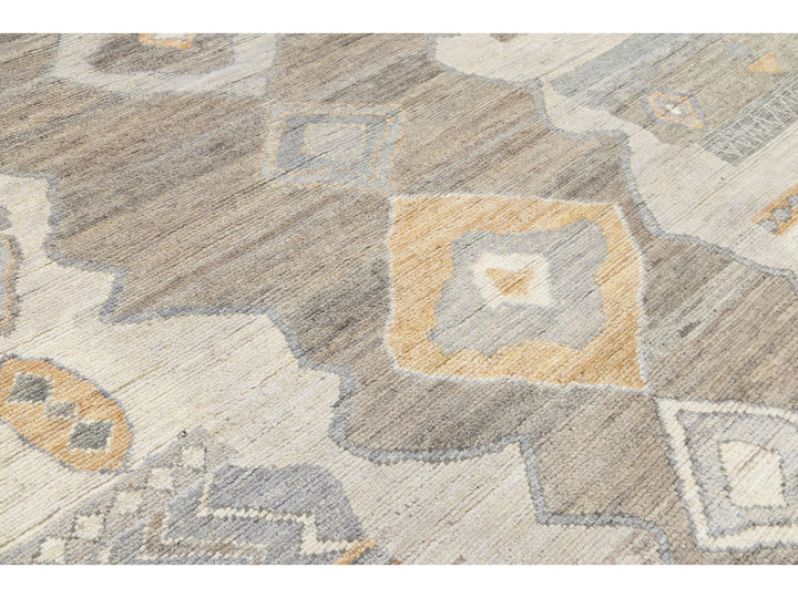 Modern Moroccan Wool Rug 8 X 10