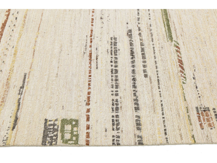 Modern Moroccan Wool Rug 8 X 10