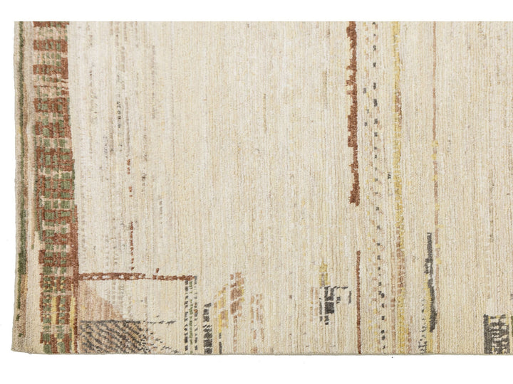 Modern Moroccan Wool Rug 8 X 10