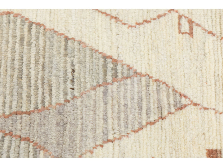 Modern Moroccan Wool Rug 8 X 10