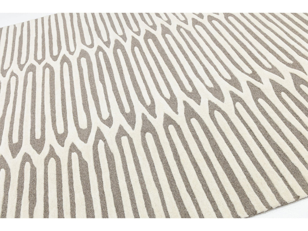 Modern Wool Rug 8 X 10