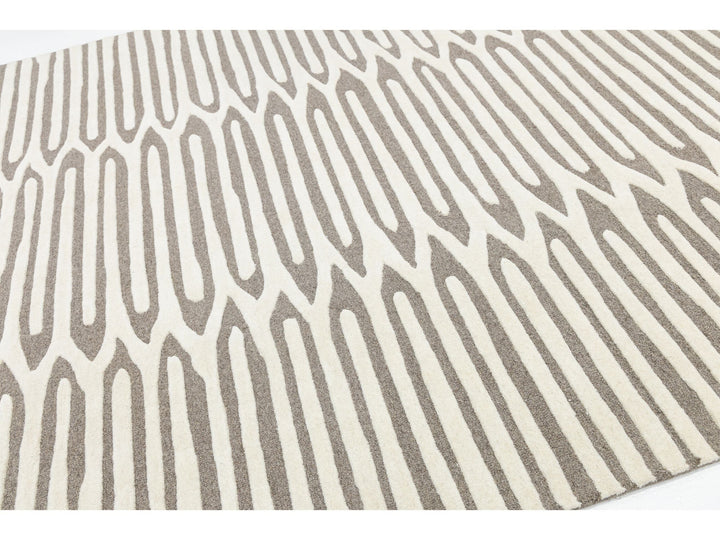 Modern Wool Rug 8 X 10