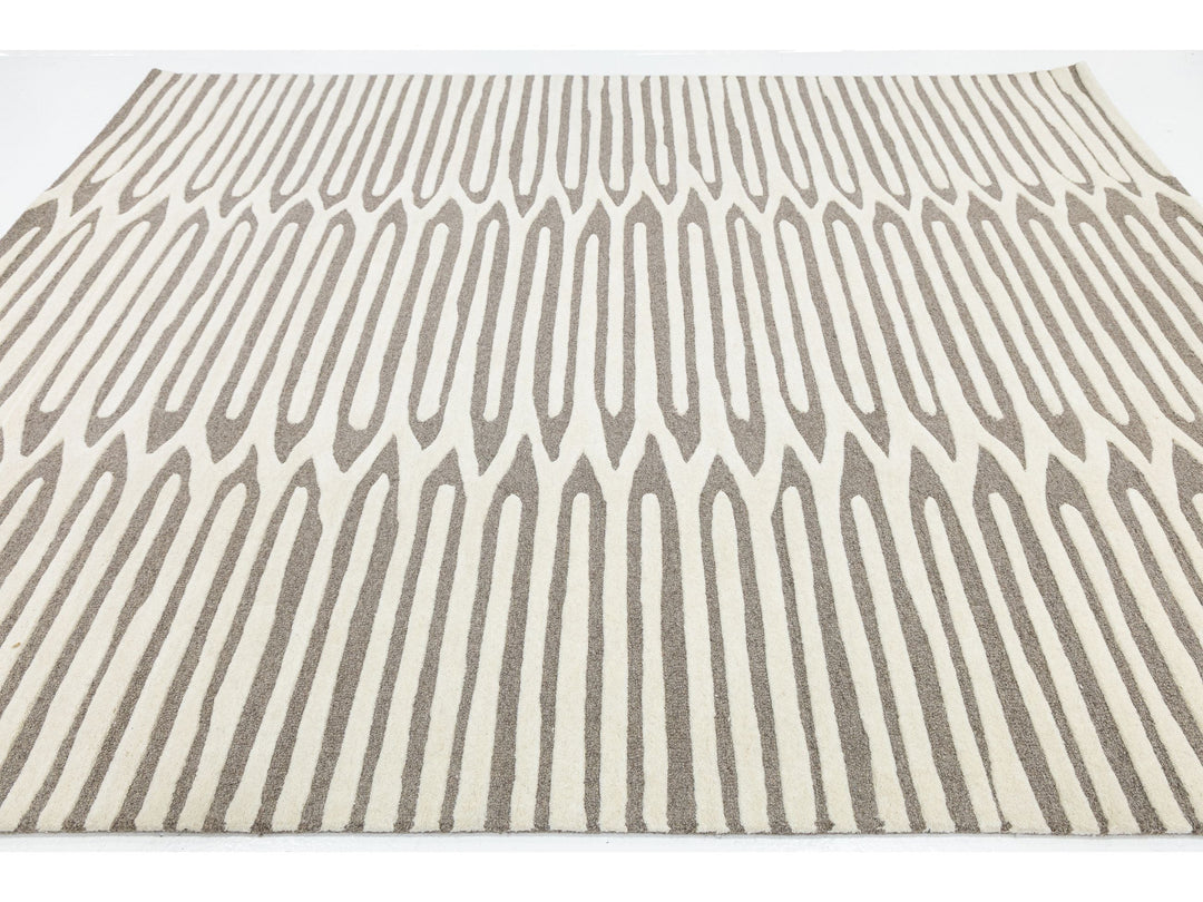 Modern Wool Rug 8 X 10