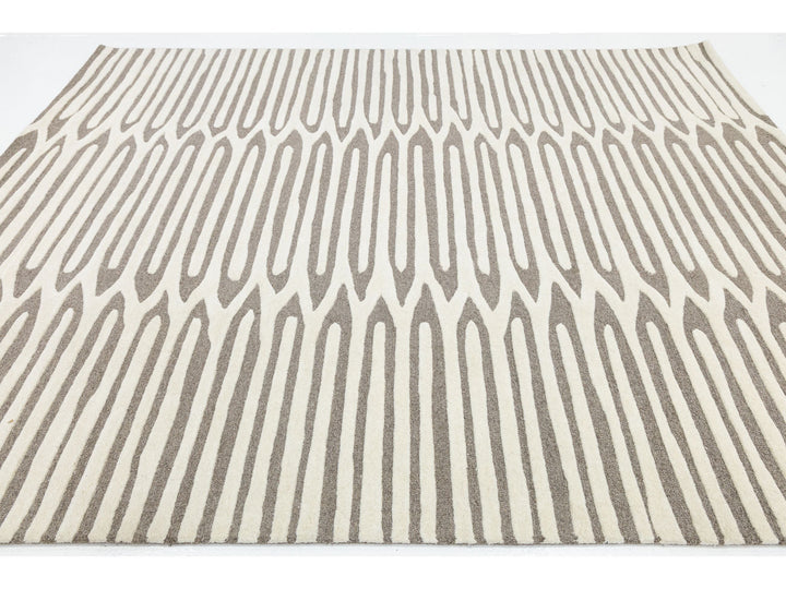 Modern Wool Rug 8 X 10
