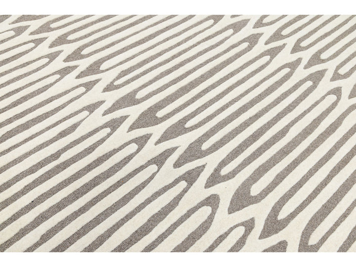 Modern Wool Rug 8 X 10