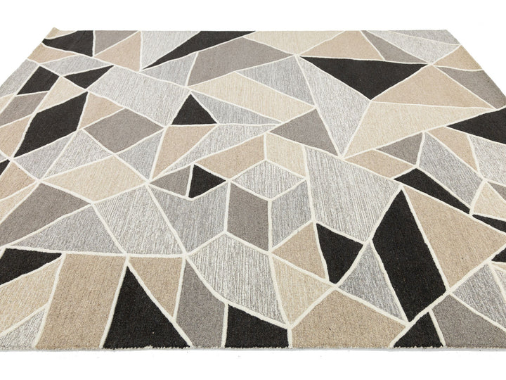 Modern Wool Rug 8 X 10