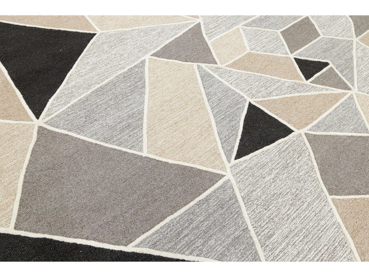 Modern Wool Rug 8 X 10