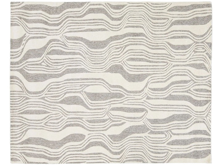 Modern Wool Rug 8 X 10