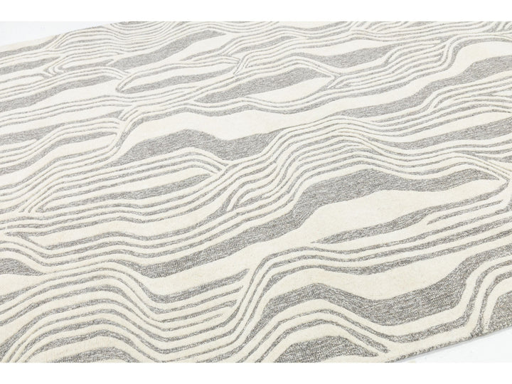 Modern Wool Rug 8 X 10
