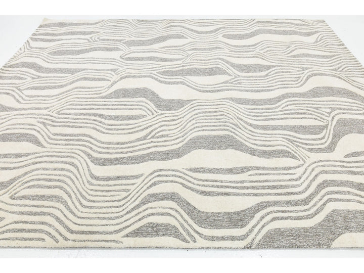 Modern Wool Rug 8 X 10