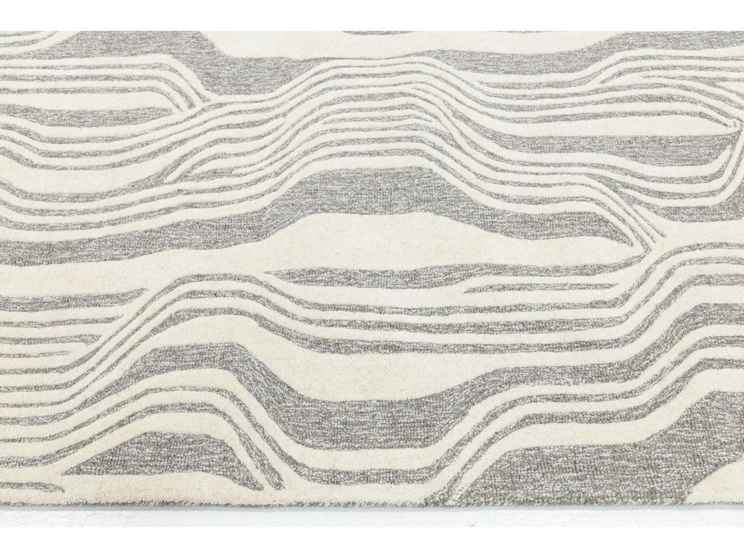 Modern Wool Rug 8 X 10