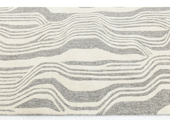 Modern Wool Rug 8 X 10